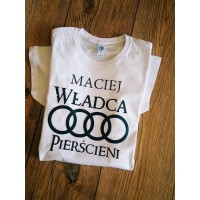 Koszulka Audi Władca pierścieni (imię dowolne)