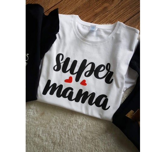 Koszulka Super mama DLA MAMY